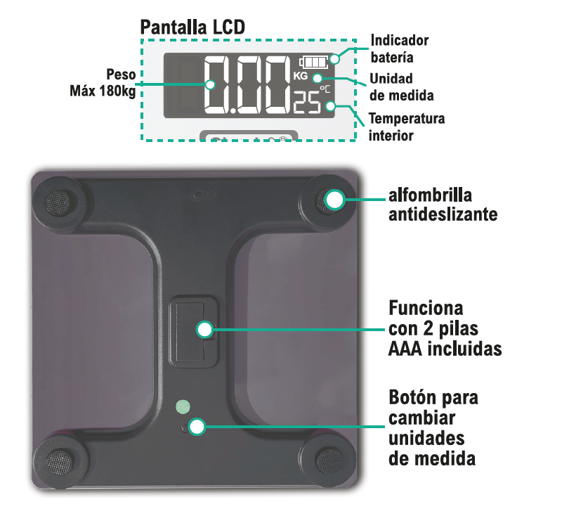 Báscula digital
